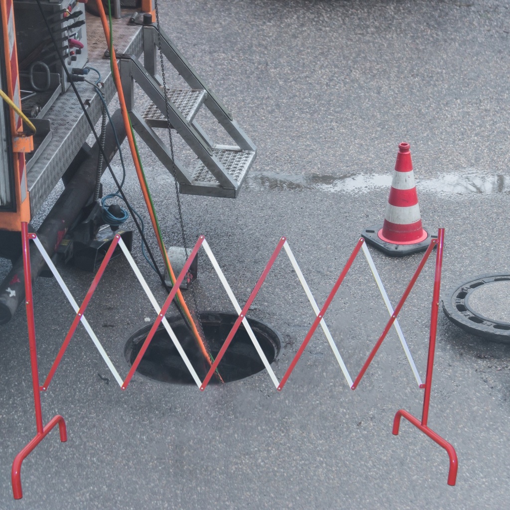 Barrière de regard extensible