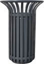 [10-CMT-6005] Corbeille Tulipe (Vert mousse (RAL 6005))