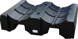 [17-SDF-02] Support 2 fûts pour bac de rétention horizontal 450 L