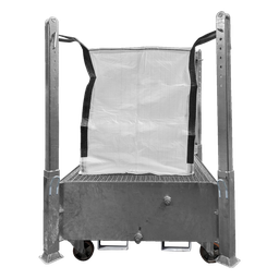 [17-RBB-02] Bac de rétention support Big-bag avec caillebotis