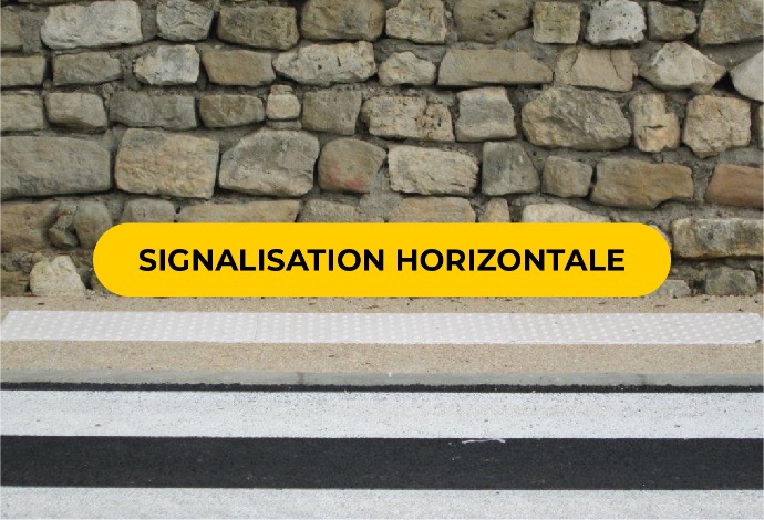 Catégorie signalisation horizontale