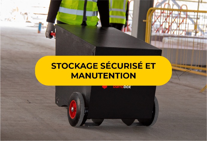 Catégorie stockage sécurisé et manutension