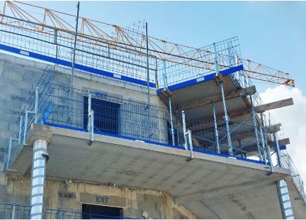 garde-corps chantier