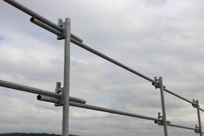 Garde corps de chantier