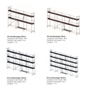 Kit échafaudages multidirectionnels