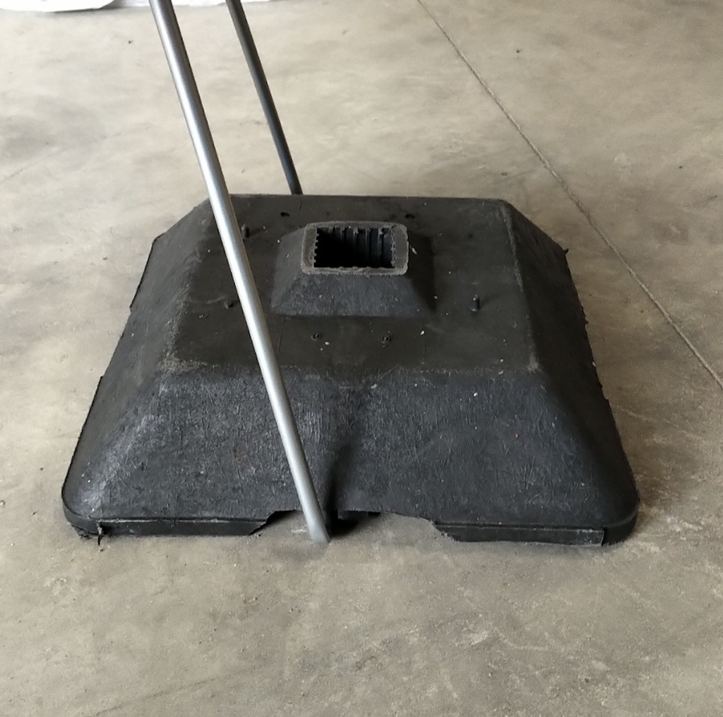 Socle carré 11 kg