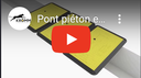 Pont piéton et vehicule leger Polyaxess®