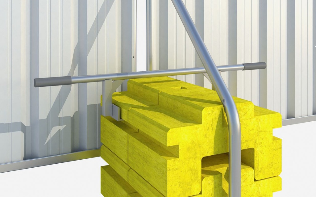Pince pour Bloc PEBD pré-lesté 50 kg