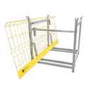 Rack de transport et stockage pour panneaux garde-corps grillagées