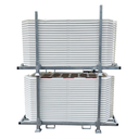 Rack de transport et stockage pour barrières de police PEHD BEP-2