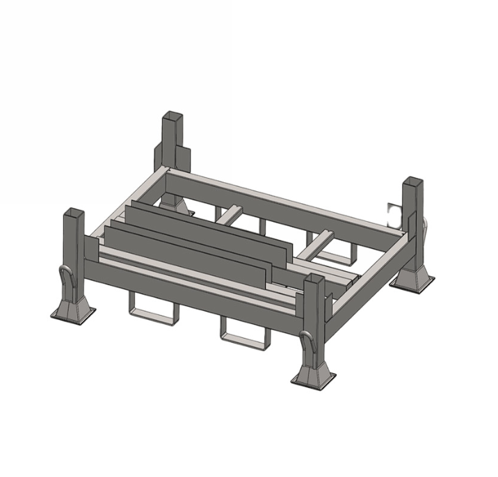 Rack de stockage pour plaques de protection des sols emboîtables KliftⓇ