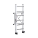 Échafaudage professionnel plié