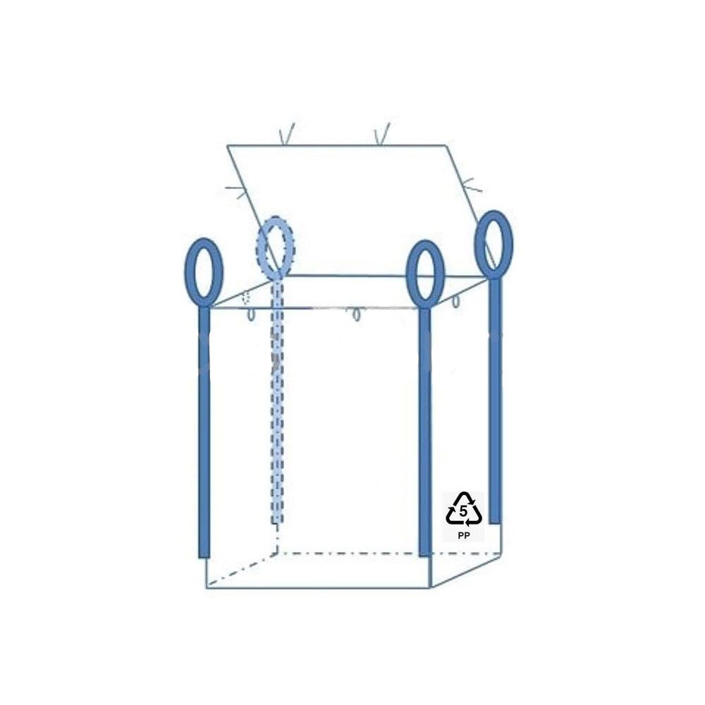 Big bag déchet transparent 100 kg