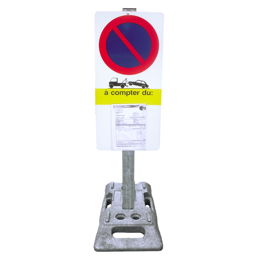 Totem sur mât bas