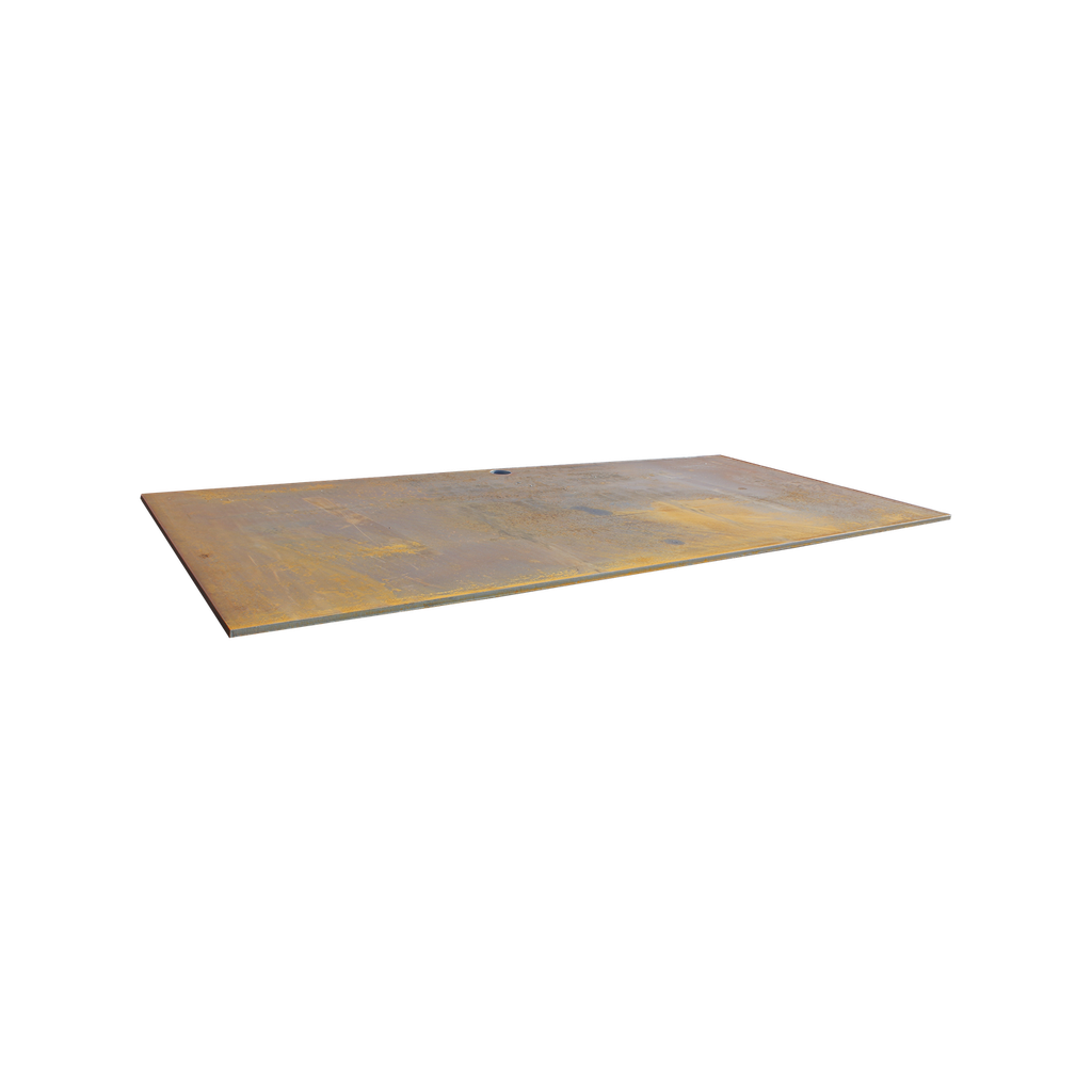 Plaque de passage de tranchée métallique - 3000 x 1500 mm