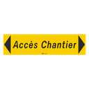 Panneau de cheminement de chantier - Eco