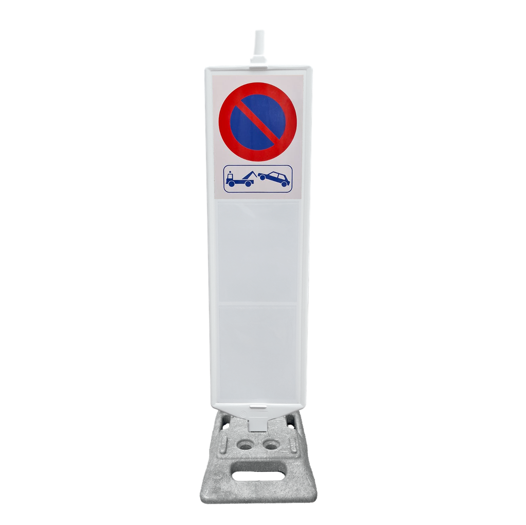 Totem sur K5C avec emplacements pour arrêté municipal