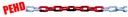 [01-CHA-1] Chaînes de délimitation (PEHD rouge et blanc Ø 8 mm (sac de 25 ml))