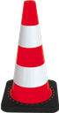 Cône de signalisation avec base lestée
