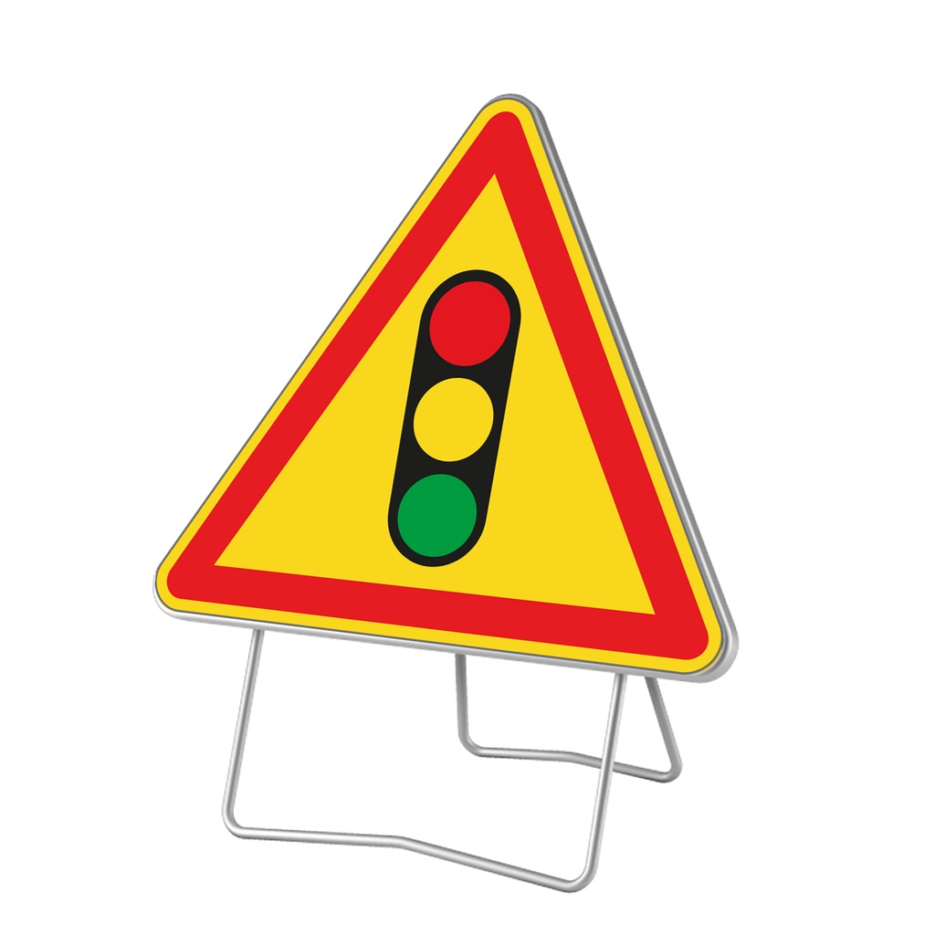 Panneau temporaire Feux tricolores - AK17