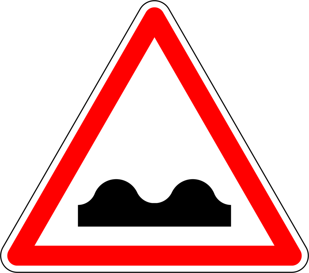 Panneau permanent Cassis ou dos d'âne - A2A