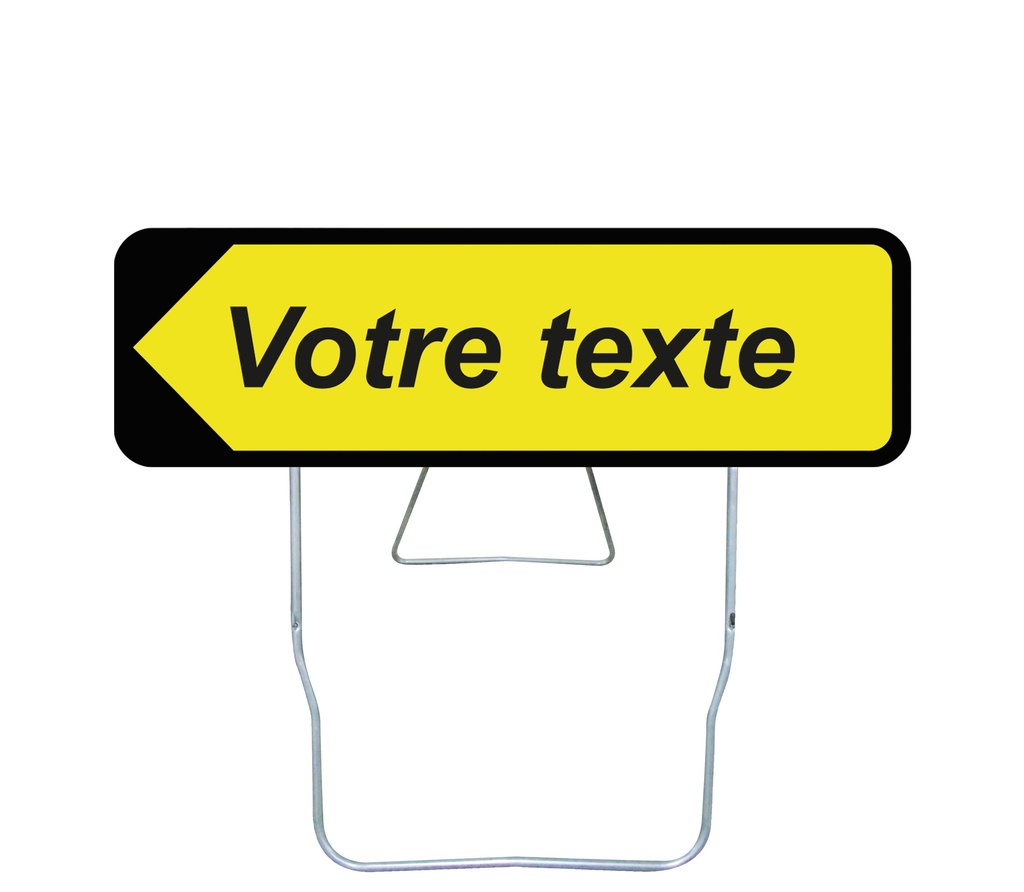 Panneau temporaire déviation personnalisable - KD21
