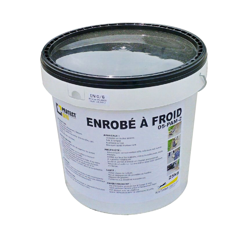 Enrobé à froid noir