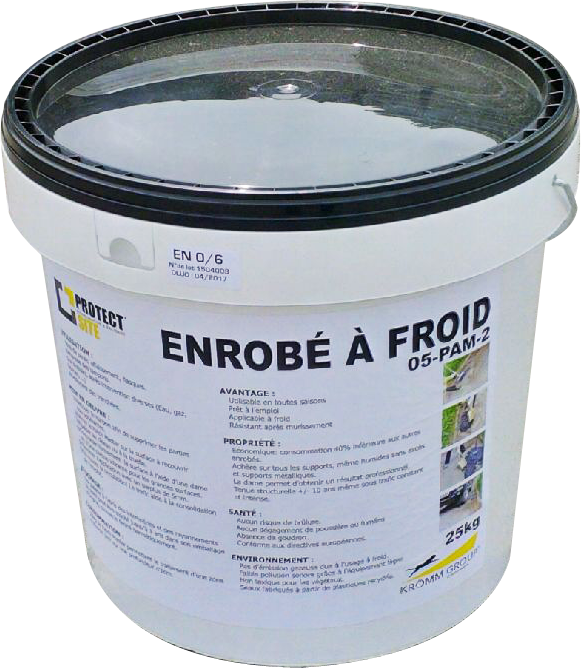 Enrobé à froid noir