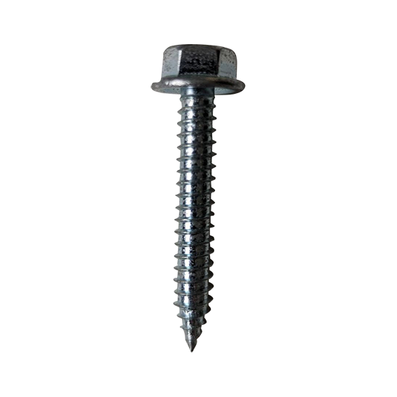 Boîte de 100 vis tôle autotaraudeuse TH AZ 6.3 x 40 mm (idéal pour fixer sur support bois)