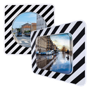 Miroir d'agglomération optique polycarbonate