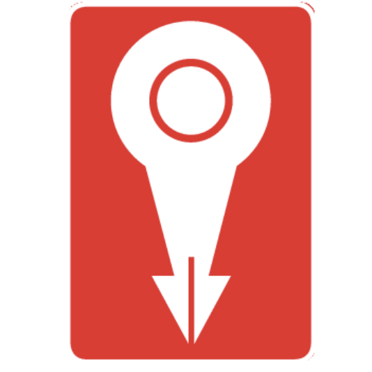 Panneau Borne incendie 300 x 500 mm  Classe 1