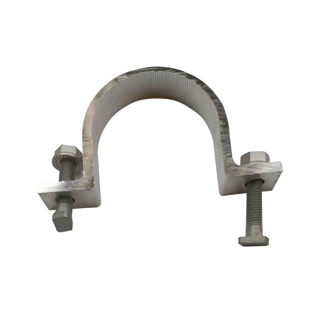 Brides de fixation - simple face - boulonnerie incluse