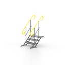 Escalier-passerelle Polyaxess® 3 marches