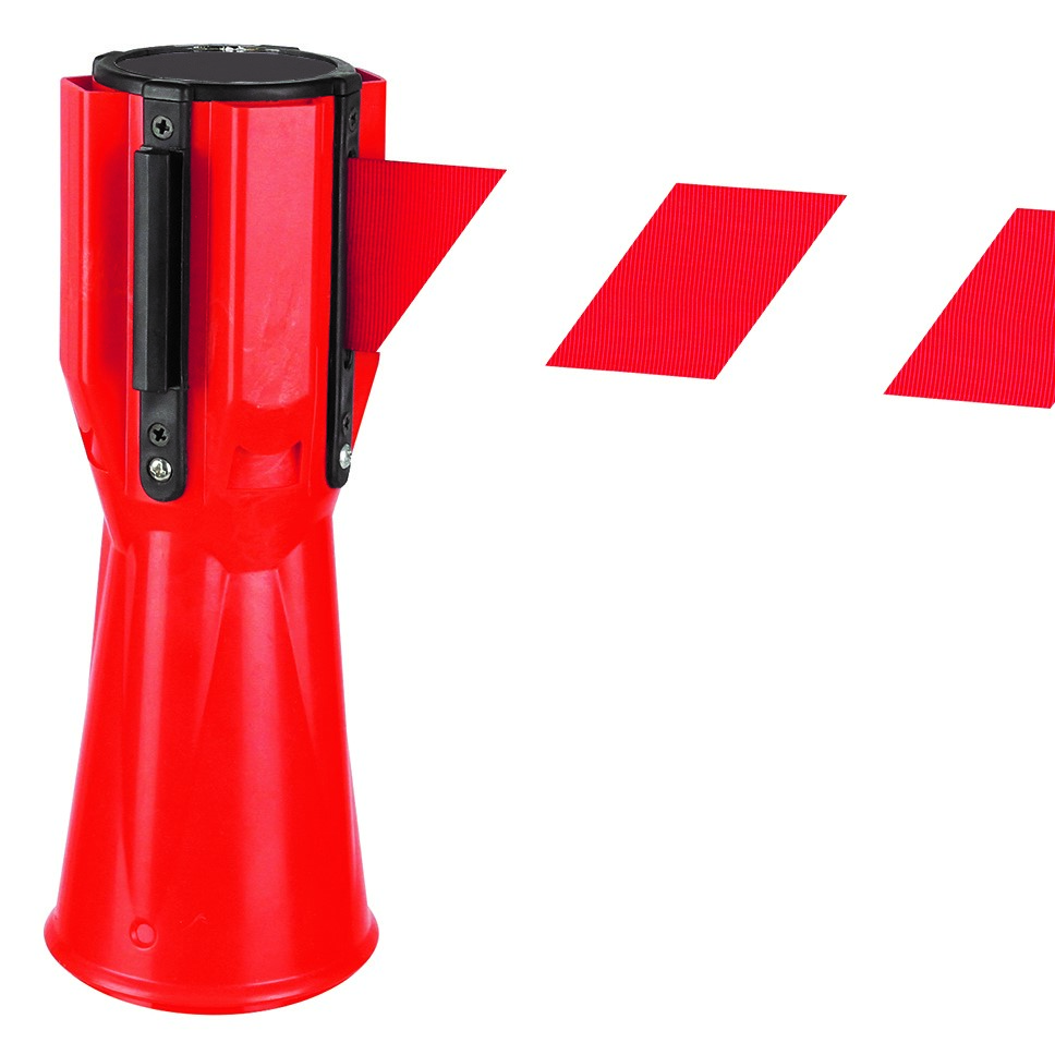 Dérouleur de sangle pour cône