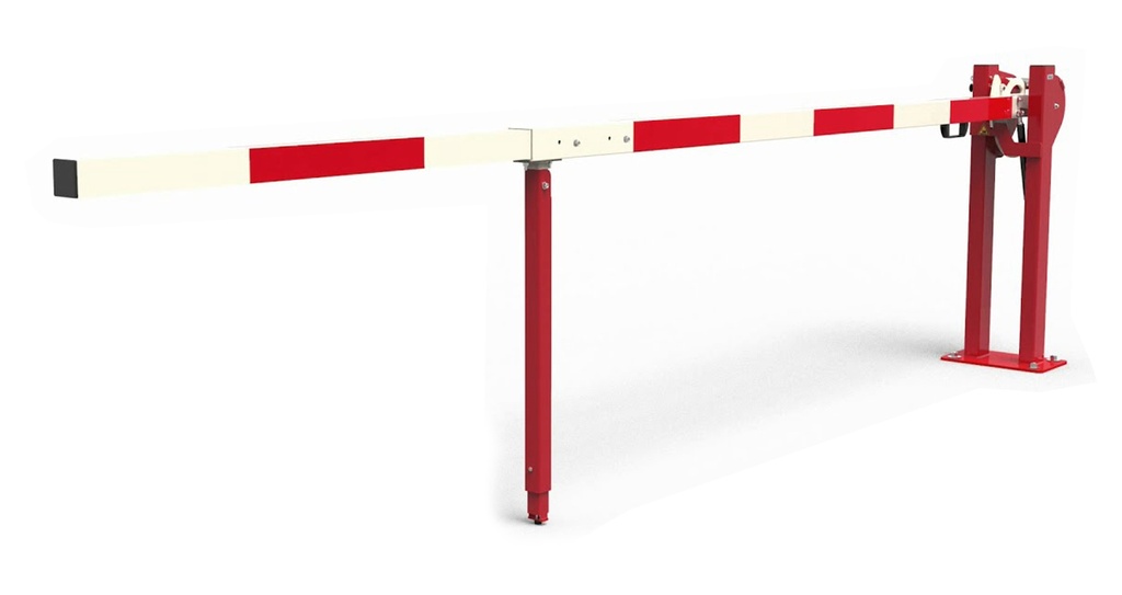 Barrière levante à verrin