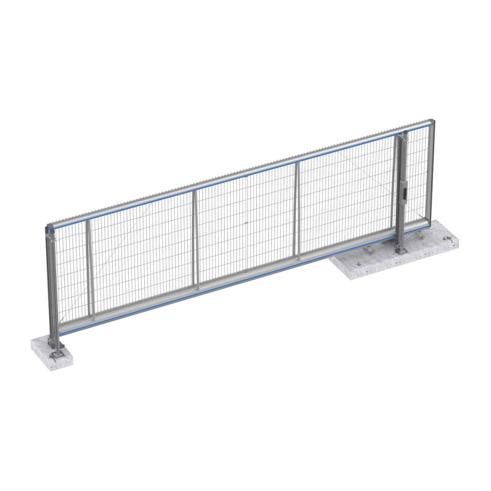 Portail coulissant autoportant