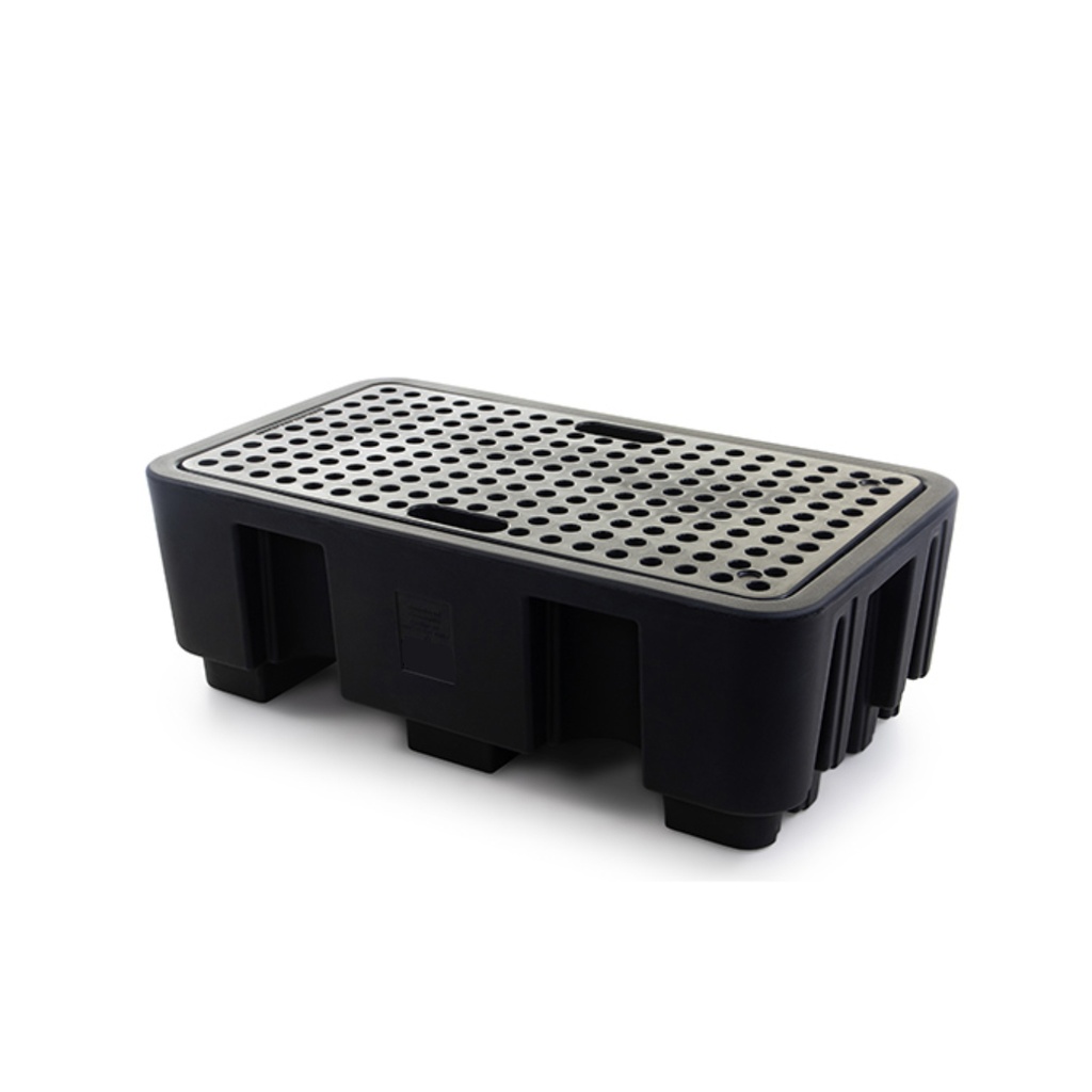 Bac de rétention 250 L avec caillebotis