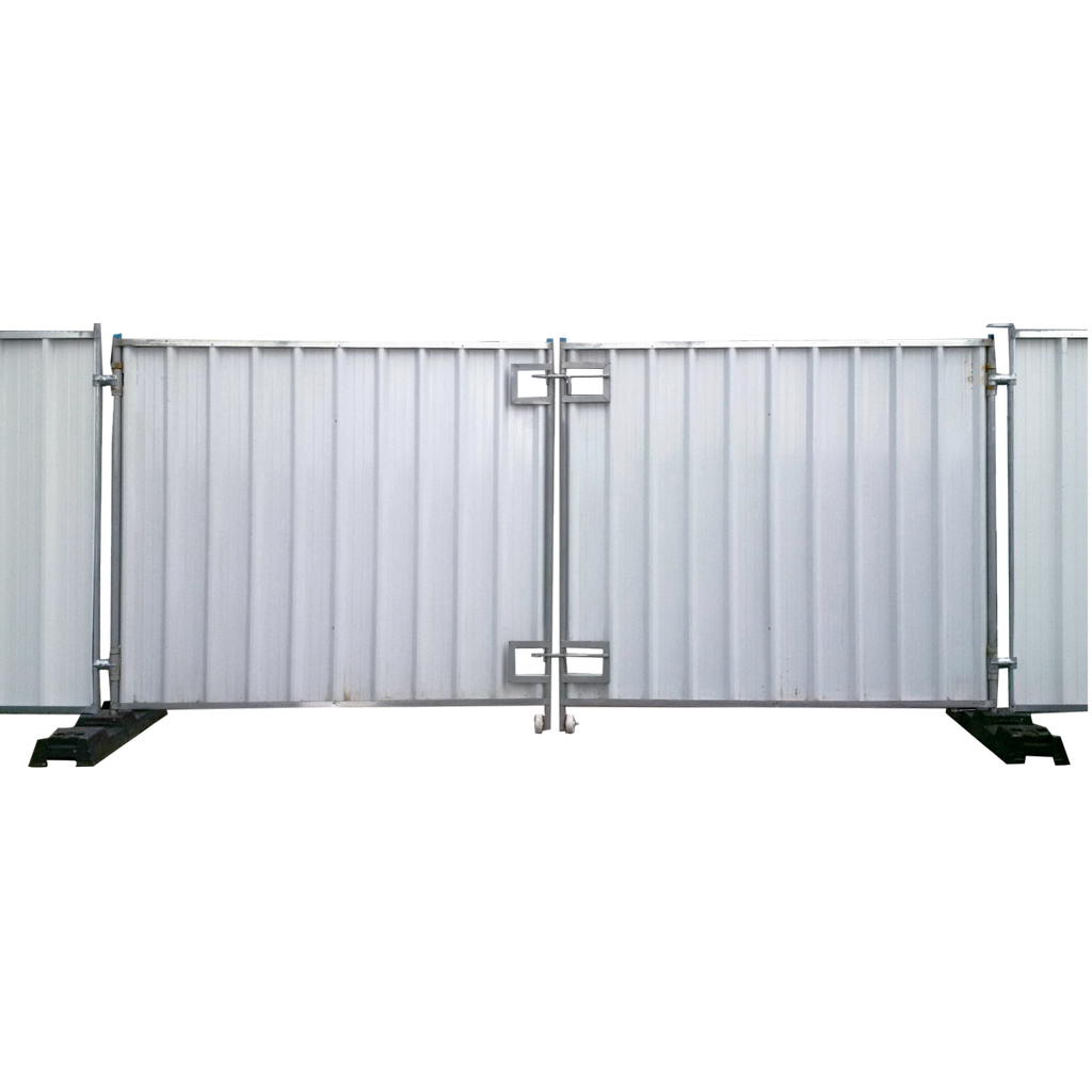 Portail bardé double-battant 4,2 m