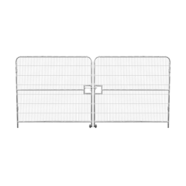 Portail de chantier grillagé battant 4,2 m