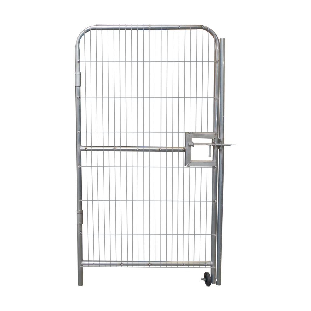 Portillon de chantier grillagé battant 1,15 m