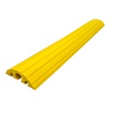 Rampe pour passage de câbles jaune