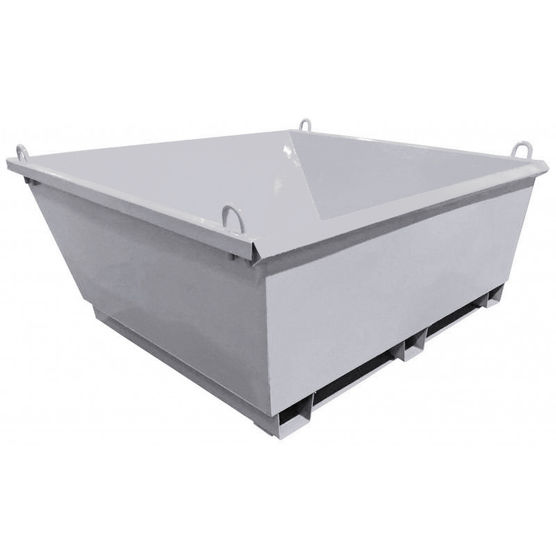 Benne à déchet de chantier 500 L multi-usage