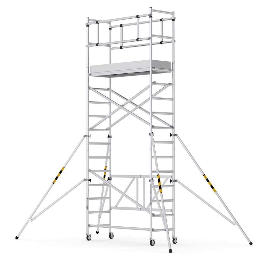 Échafaudage pliant aluminium "Polytube P"