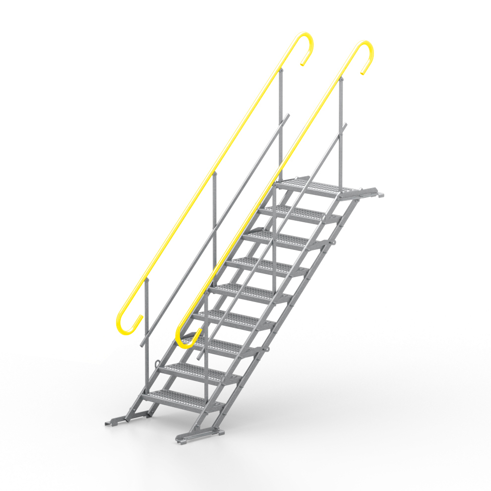 Escalier-passerelle Polyaxess® 9 marches