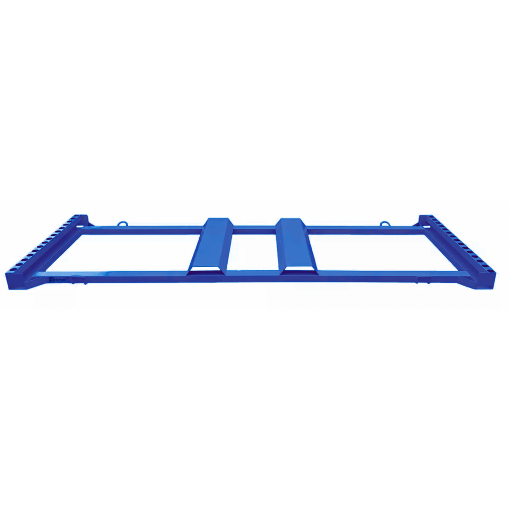 Rack de rangement vertical pour clôtures grillagées
