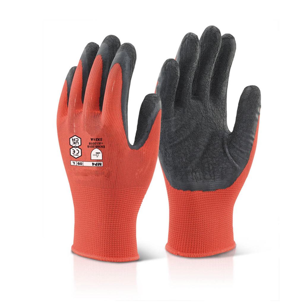 Paire de gants multi-usage polyester enduit latex