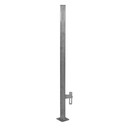 Poteau standard pour garde-corps grillagés