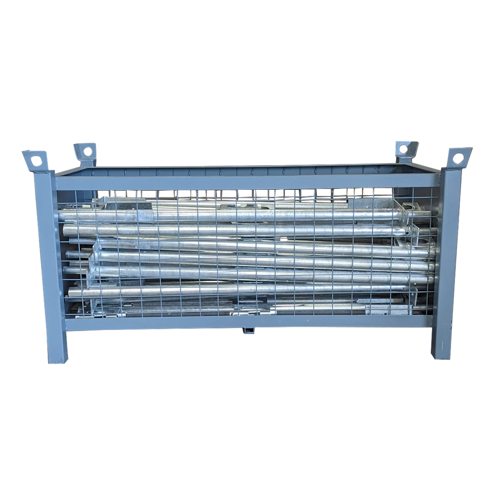 Panier de stockage pour 30 poteaux garde-corps déclassé