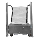 Bac de rétention support Big-bag avec caillebotis