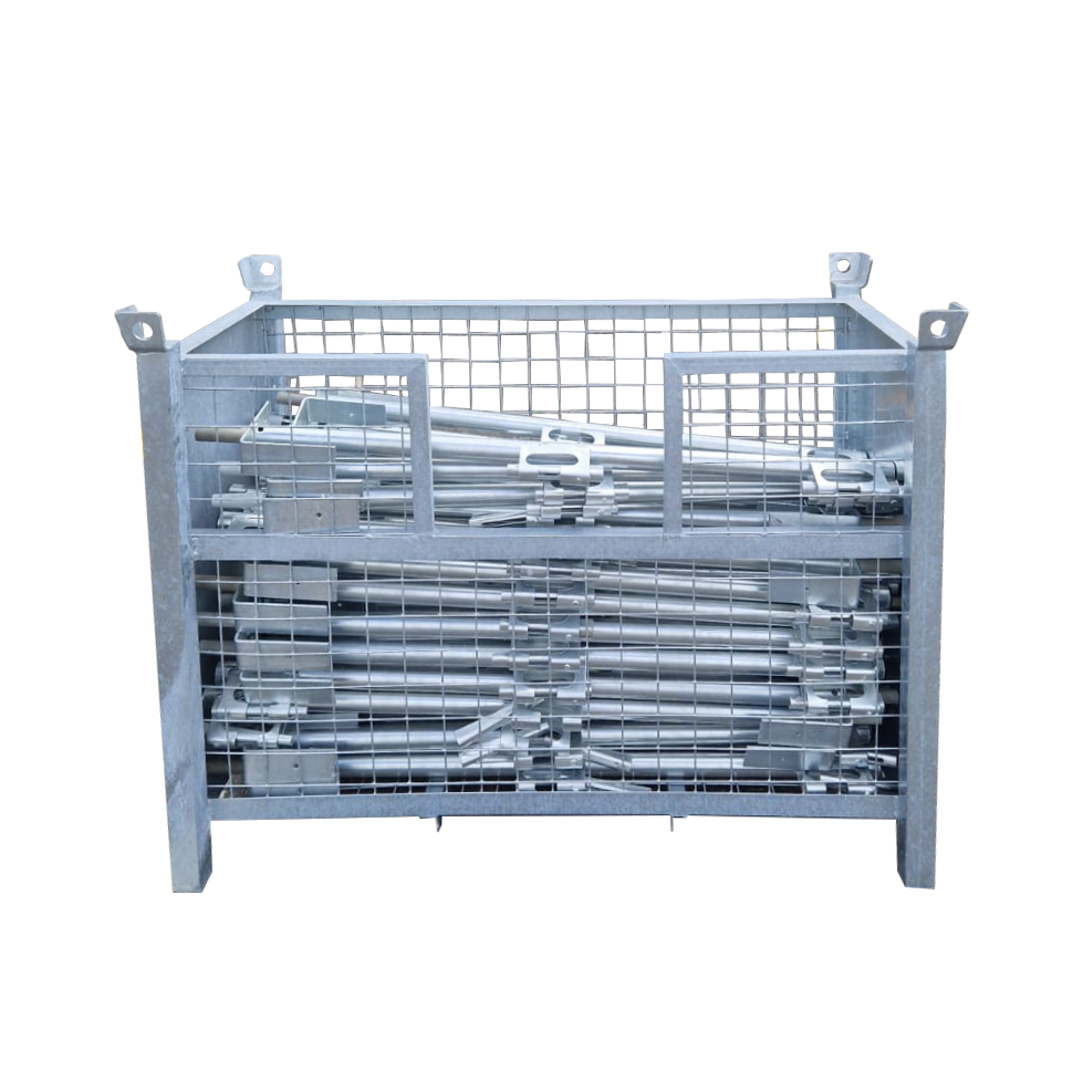 Panier de stockage pour 50 poteaux garde-corps